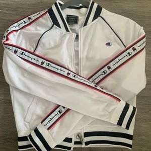 Champion cropped zip up